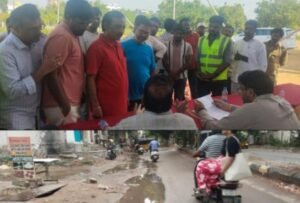 Hyderabad: దెబ్బతిన్న సీసీ. రోడ్లు,తారురోడ్లు వెంటనే వేయాలి: జిఎన్. ప్రసాద్