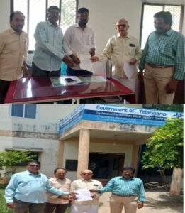 Rangareddy: జనరల్ మేనేజర్ కు రిప్రజెంటేషన్ అందించిన రాఘవేంద్ర కాలనీ సి బ్లాక్ మాక్ వెల్ఫేర్ సొసైటీ