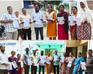 Rangareddy: ఇంటింటికి వెళ్లి ఓటర్ జాబితాను సక్రమంగా సేకరిస్తున్న నాయకులు
