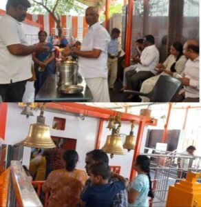 Rangareddy: భక్తజనులతో పోటెత్తుతున్న శ్రీ స్వయంభు వీరాంజనేయ స్వామి దేవాలయం