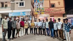 యువ సమ్మేళనం పోస్టర్ ఆవిష్కరణ యువత రండి – దేశ నిర్మాణంలో భాగస్వాములు కండి! బాబుల్ రెడ్డి నగర్‌లో యువ సమ్మేళనం పోస్టర్ ఆవిష్కరణ