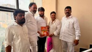 Rangareddy: మహా పాదయాత్రలో పాల్గొనేందుకు యలమంచి ఉదయ్ కిరణ్ కు ఆహ్వానం