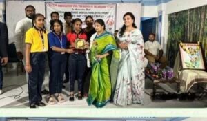 జాతీయ క్రీడా దినోత్సవాన్ని ఘనంగా నిర్వహించిన క్రికెట్ అసోసియేషన్ ఫర్ ది బ్లైండ్స్  – రవీంద్రభారతిలో నిర్వహించిన వేడుకల్లో పాల్గొన్న ఉమా మహేశ్వరి రెడ్డి