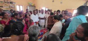 సాత్విక్ కుటుంబానికి ఎమ్మెల్యే కసిరెడ్డి నారాయణరెడ్డి పరామర్శ
