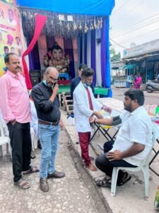 బృందావన్ కాలనీలో ఉచిత వైద్య శిబిరం 650 మందికి వైద్య పరీక్షలు