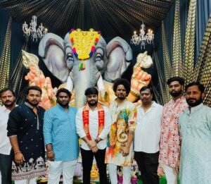 Rangareddy: మదీనాగూడ హుడా కాలనీలో భక్తిశ్రద్ధలతో 11వ రోజు వినాయక చవితి వేడుకలు