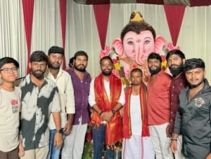 Rangareddy: ప్రజలందరూ  సుఖసంతోషాలతో ఉండాలని శ్రీ విఘ్నేశ్వర స్వామిని ప్రార్థించిన రాజుశెట్టి కురుమ