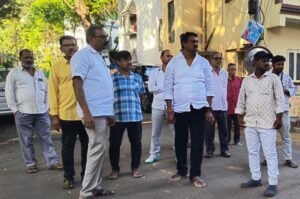 Rangareddy: కాలనీలో పాదయాత్ర చేపట్టిన నార్నె శ్రీనివాస రావు