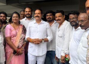 Rangareddy:  ఓటు హక్కు పరిరక్షణ కోసం చలో లోక్ భవన్ నిరసనలో పాల్గొన్న ఇంచార్జ్ జగదీశ్వర్ గౌడ్