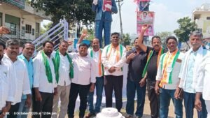 Kamareddy: తాడ్వాయిలో ఉవ్వెత్తున ఎగిసిన కాంగ్రెస్ నిరసనలు